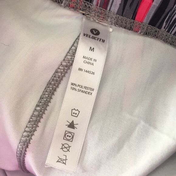 Velocity fun fitness athletic pants pink grey - Picture 7 of 8